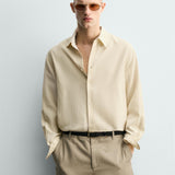 FLOWING VISCOSE SHIRT