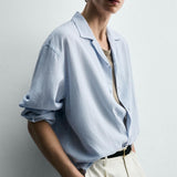 FLOWING RELAXED FIT SHIRT