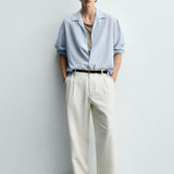 FLOWING RELAXED FIT SHIRT