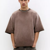 effect boxy fit T-shirt