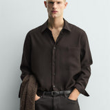 FLUID SHIRT WITH POCKET