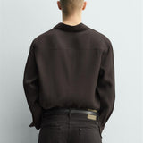 FLUID SHIRT WITH POCKET