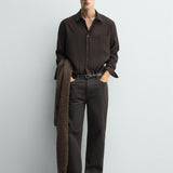 FLUID SHIRT WITH POCKET