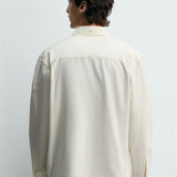 REGULAR FIT COTTON-SILK SHIRT